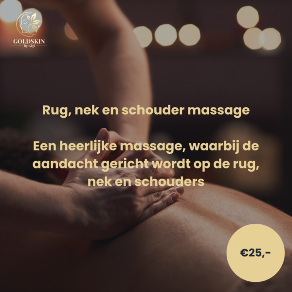 Rug, nek en schouder massage